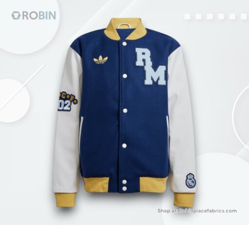 Real Madrid Hala Madrid 2025 Adidas Varsity Jacket