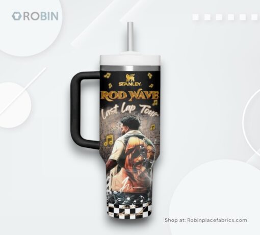 Rod Wave Last Lap Tour Limited Stanley Tumbler Cup
