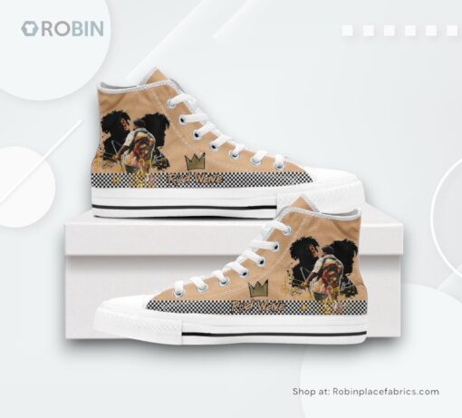 Rod Wave Limited Edition High Top Canvas Shoes