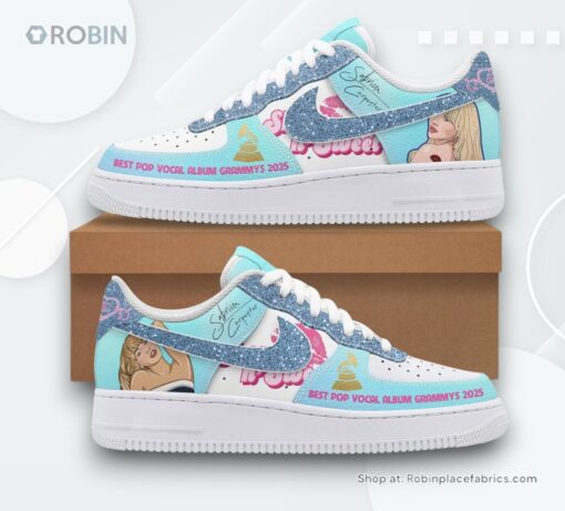 Sabrina Carpenter Best Pop Vocal Album Grammys 2025 Nike Air Force 1 Sneaker
