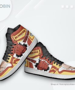 Saitama One Punch Man Limited Edition Nike Air Jordan 1 Sneakers