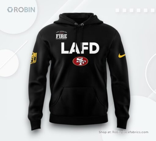 San Francisco 49ers LAFD 2025 Hoodie