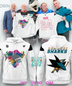 San Jose Sharks Pride Night 2025 Hoodie
