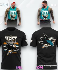 San Jose Sharks YEET Limited Edition Black Shirt