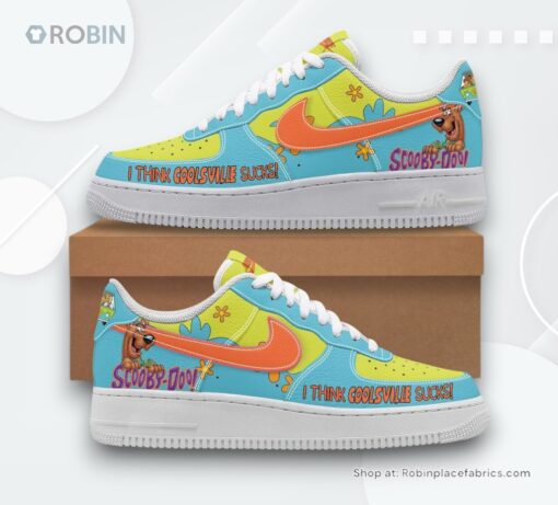 Scooby Doo Coolsville Limited Edition Nike Air Force 1 Sneaker
