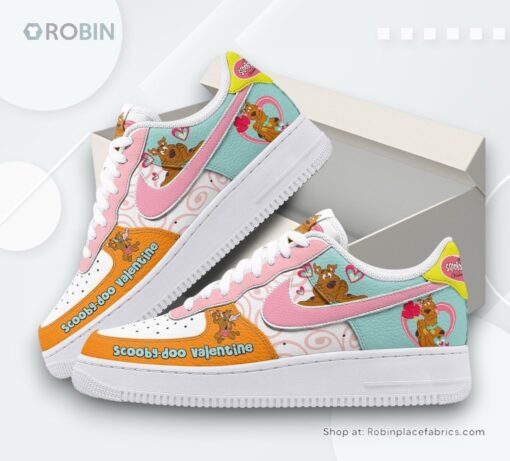 Scooby Doo Valentine Limited Edition Nike Air Force 1 Sneaker