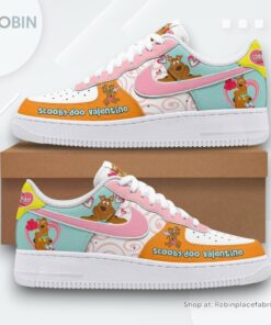 Scooby Doo Valentine Limited Edition Nike Air Force 1 Sneaker