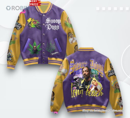 Snoop Dogg Long Beach Special Edition Varsity Jacket