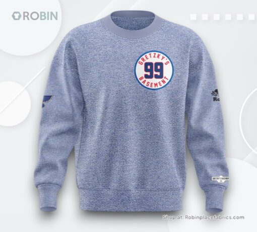 St. Louis Blues Gretzky’s 99 Basement 2025 NHL Sweatshirt, Sweater