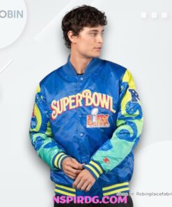 Starter Royal Super Bowl LIX The Big Easy Satin Jacket