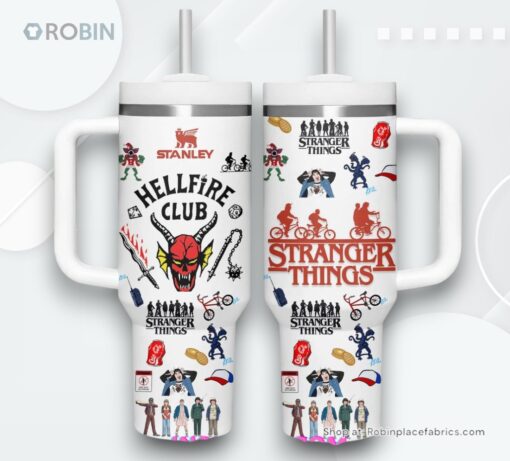 Stranger Things Hellfire Club Stanley Tumbler Cup