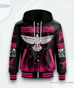 System of a Down Hooded Varsity Jacket
