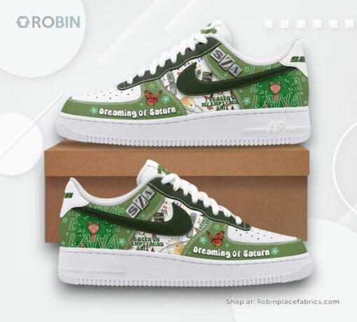 SZA Dreaming of Saturn Nike Air Force 1 Sneaker