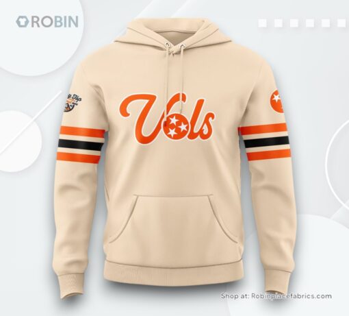 Tennessee Ice Hockey Cream 2025 Hoodie