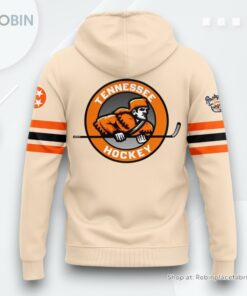 Tennessee Ice Hockey Cream 2025 Hoodie