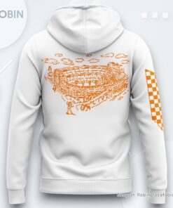 Tennessee Volunteers Neyland Stadium White Hoodie