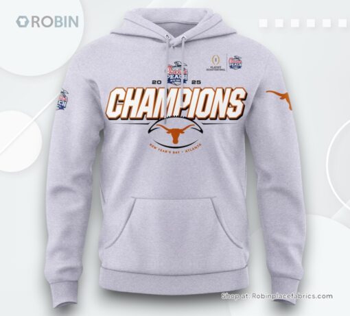 Texas Longhorns 2025 Chick fil A Peach Bowl Champions Hoodie