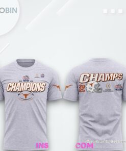 Texas Longhorns 2025 Chick fil A Peach Bowl Champions Shirt