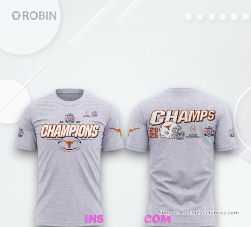 Texas Longhorns 2025 Chick fil A Peach Bowl Champions Shirt
