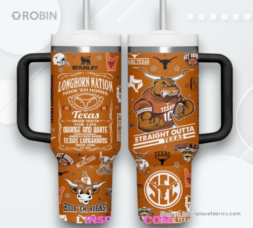 Texas Longhorns Straight Outta Stanley Tumbler Cup