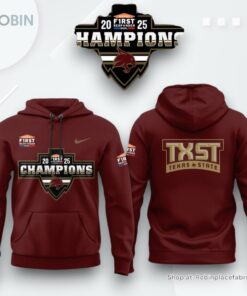 Texas State Bobcat Responder Bowl Champions 2025 Hoodie Texas State Bobcat Responder Bowl Champions 2025 Hoodie