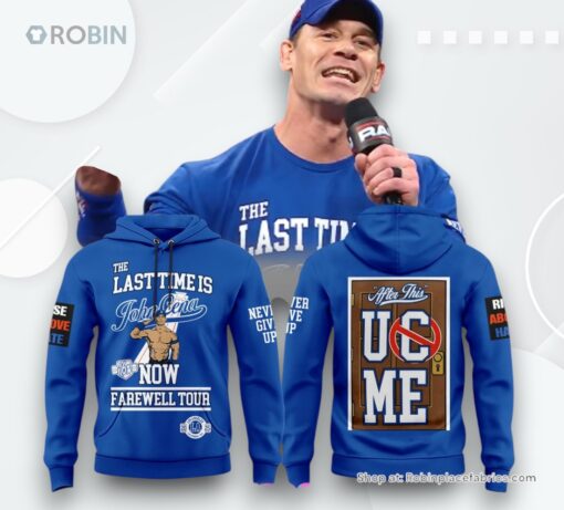 Thank You John Cena WWE Farewell 2025 Los Angeles Hoodie