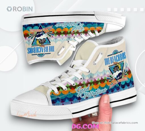The Beach Boys Summer In Paradise Converse Canvas Shoes