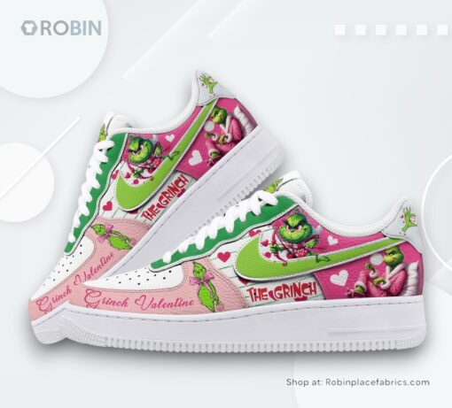 The Grinch Valentine Limited Edition Nike Air Force 1 Sneaker