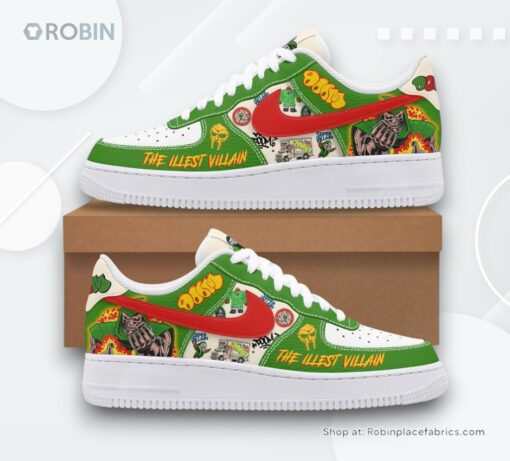 The Illest Villain MF Doom Limited Edition Nike Air Force 1 Sneaker