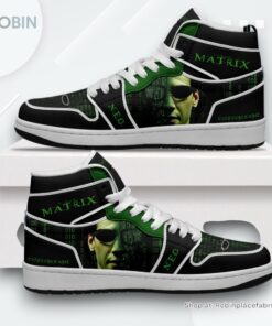 The Matrix Limited Edition Nike Air Jordan 1 Sneakers