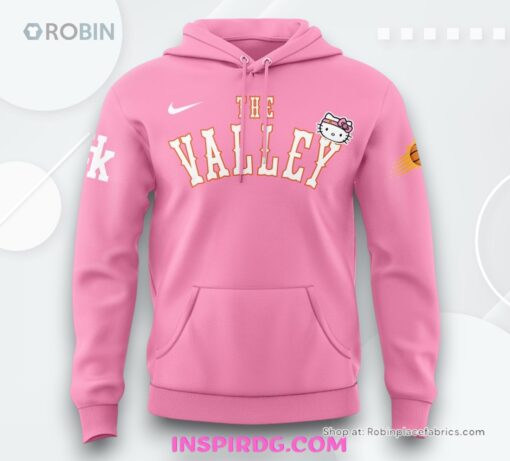 The Valley Phoenix Suns x Hello Kitty Night Pink Hoodie