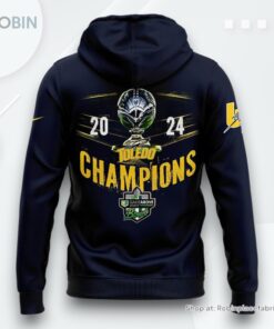 Toledo Rockets Above Bowl Champions 2024 Hoodie Toledo Rockets Above Bowl Champions 2024 Hoodie