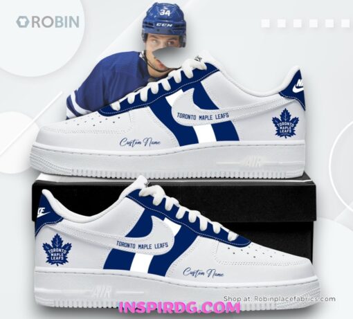 Toronto Maple Leafs Blue Ice Limited Nike Air Force 1 Sneaker