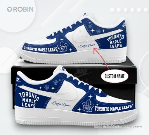Toronto Maple Leafs Special Edition Nike Air Force 1 Sneaker
