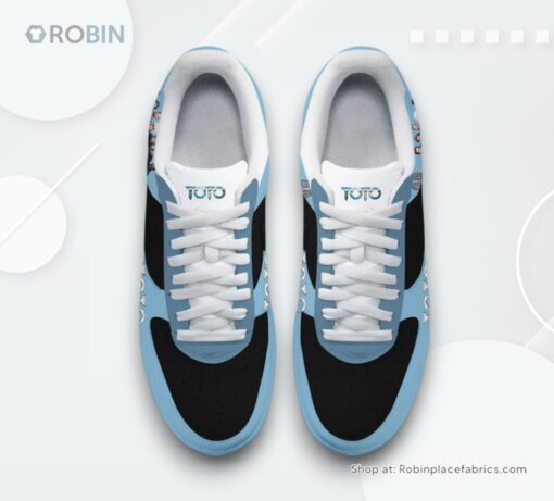 Toto Band Blue Light Limited Edition Nike Air Force 1 Sneaker