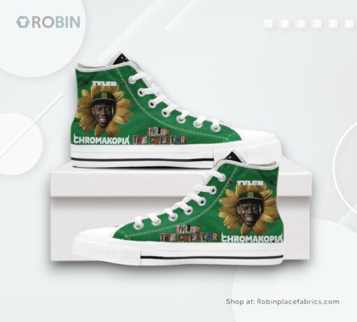 Tyler The Creator Limited Edition High Top Canvas Shoes