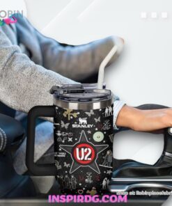 U2 Band Limited Edition Stanley Tumbler Cup