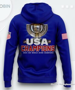 USA Hockey 2025 IIHF World Junior Champions Hoodie