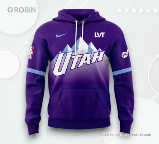 Utah Jazz 2025 NBA City Edition Hoodie