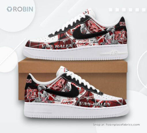 Van Halen Don’t Feel Tardy Limited Edition Nike Air Force 1 Sneaker