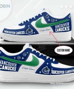 Vancouver Canucks Special Edition Nike Air Force 1 Sneaker