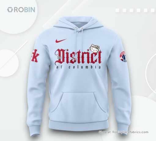 Washington Wizards Hello Kitty Night Limited Edition Hoodie