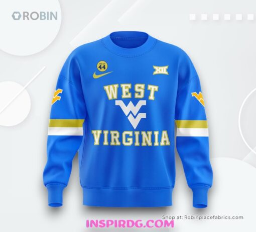 West Virginia Mountaineers Basketball Jerry West 44 Limited Sweatshirt, Sweater