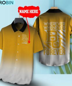 Wherever Whenever Baylor Bears Forever Hawaiian Shirt Wherever Whenever Baylor Bears Forever Hawaiian Shirt