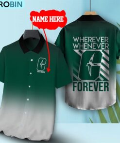 Wherever Whenever Charlotte 49ers Forever Hawaiian Shirt