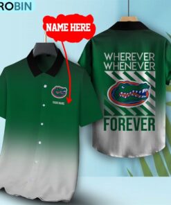Wherever Whenever Florida Gators Forever Hawaiian Shirt Wherever Whenever Florida Gators Forever Hawaiian Shirt