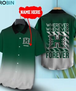 Wherever Whenever Hawaii Rainbow Warriors Forever Hawaiian Shirt Wherever Whenever Hawaii Rainbow Warriors Forever Hawaiian Shirt