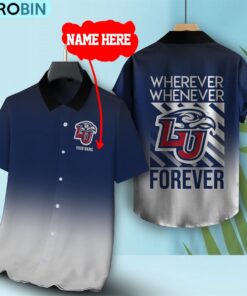 Wherever Whenever Liberty Flames Forever Hawaiian Shirt Wherever Whenever Liberty Flames Forever Hawaiian Shirt