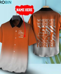 Wherever Whenever Sam Houston Bearkats Forever Hawaiian Shirt
