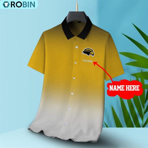 Wherever Whenever Southern Miss Golden Eagles Forever Hawaiian Shirt
